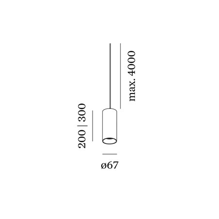Wever & Ducré Ray Suspended 2.0 LED Suspension lamp