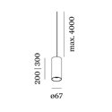 Wever & Ducré Ray Suspended 3.0 LED Suspension lamp