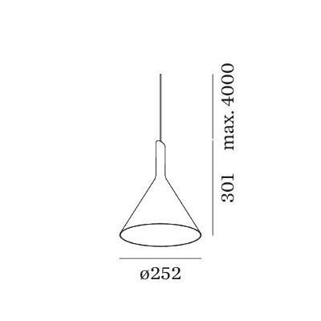 Wever & Ducré Shiek 3.0 E27 Suspension lamp
