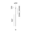 Wever & Ducré Finlin Suspended 2.0 Suspension lamp