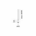 Wever & Ducré Odrey 1.1 Suspension lamp