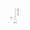 Wever & Ducré Odrey 1.3 Suspension lamp