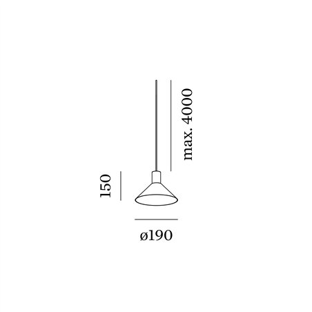Wever & Ducré Odrey 1.6 Suspension lamp