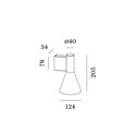 Wever & Ducré Odrey Wall 1.4 Wall lamp