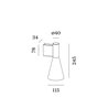 Wever & Ducré Odrey Wall 1.5 Wandlampe