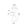 Wever & Ducré Odrey Wall 2.3 Wandlampe