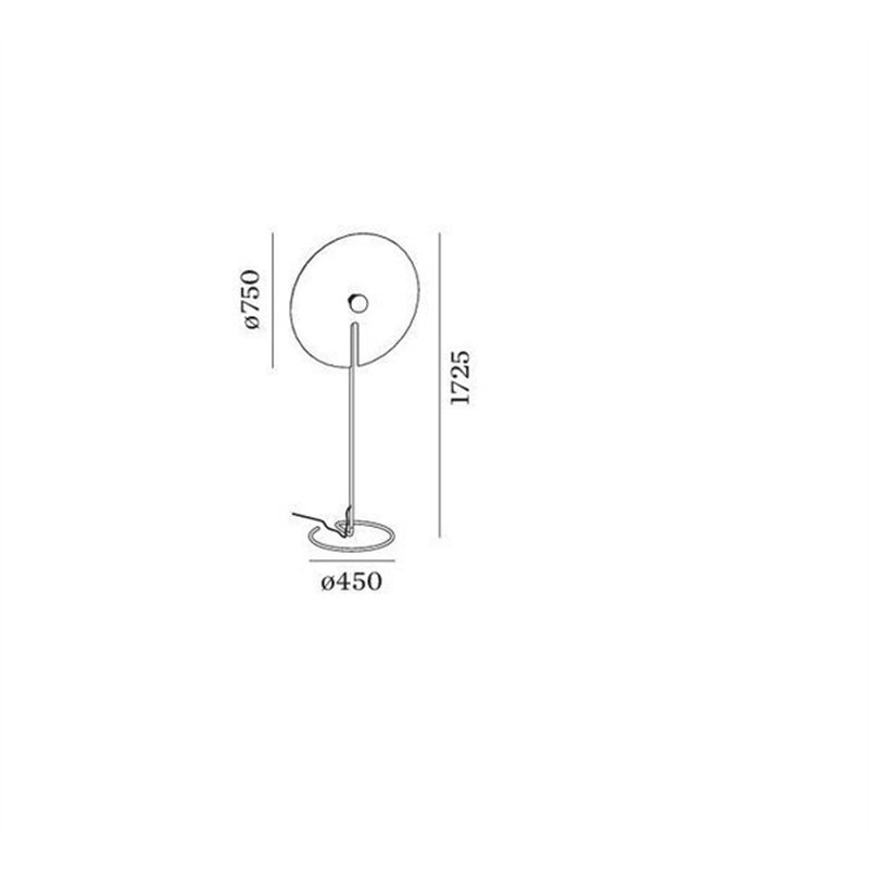 Wever & Ducré Mirro Floor 3.0 Stehlampe