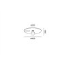 Wever & Ducré Mirro 2.0 Deckenlampe / Wandlampe