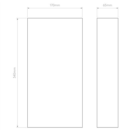 Astro Tile 170 Tall Phase | Wall lamp
