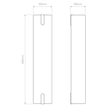 Astro Elba 600 Wall | Wall lamp