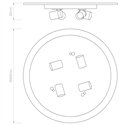 Astro Ceiling Base 460 | Ceiling lamp