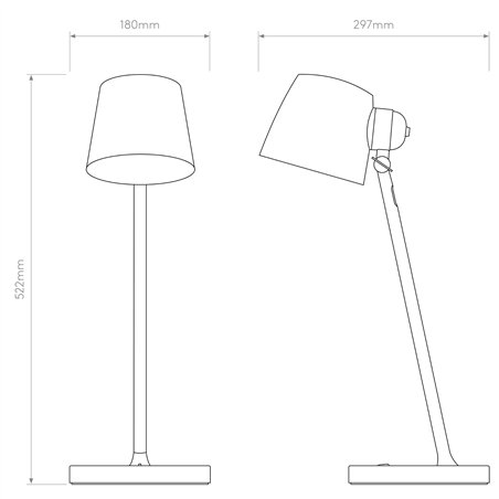 Astro Imari Desk | Table lamp