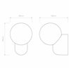 Astro Lyra Wall Single | Wandlampe