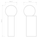 Astro Ortona Single | Wall lamp