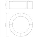 Astro Salina 400 | Ceiling lamp