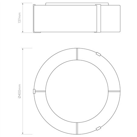Astro Salina 400 | Ceiling lamp