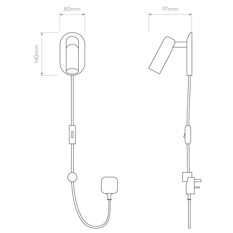 Astro Gio | Wandlampe