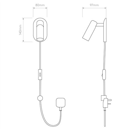 Astro Gio | Wall lamp