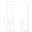 Astro Riva 350 | Wall lamp