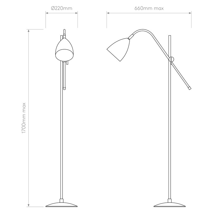 Astro Joel Floor | Stehlampe