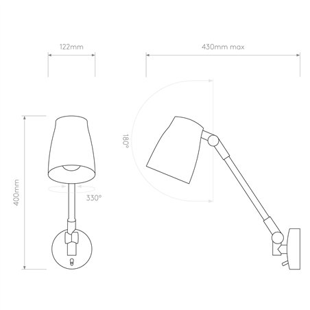 Astro Atelier Grande | Wall lamp