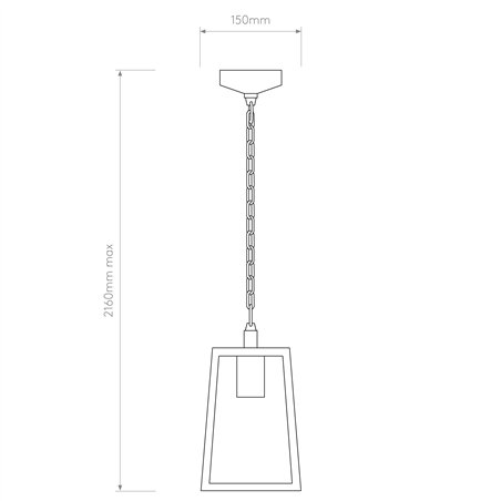 Astro Calvi Pendant 215 | Suspension lamp