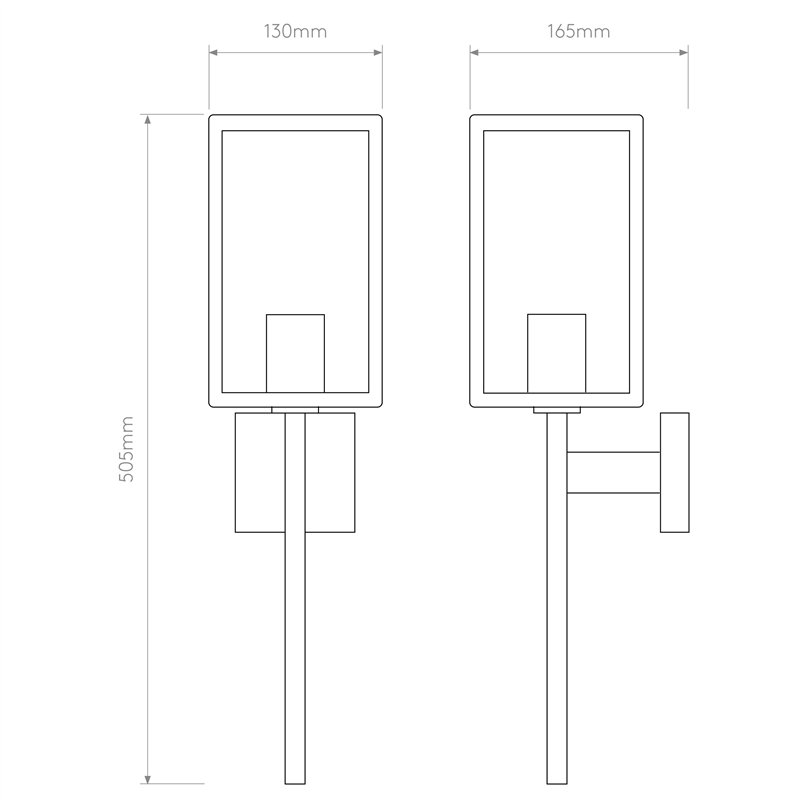 Astro Coach 130 | Wandlampe