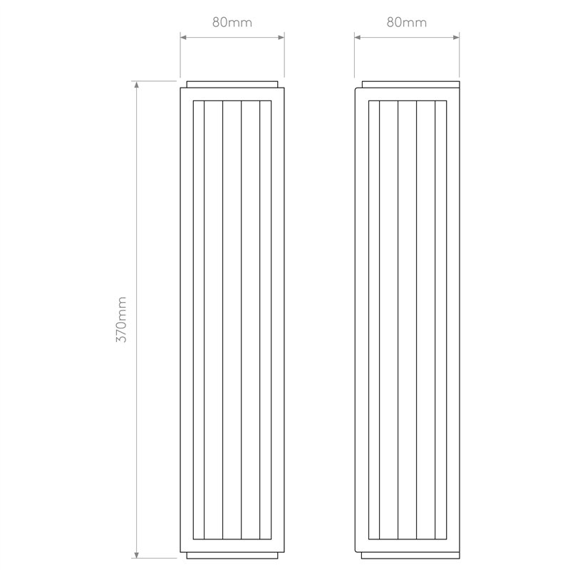 Astro Boston 370 | Wandlampe
