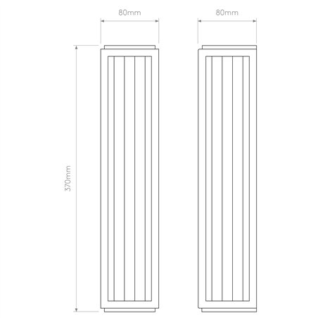 Astro Boston 370 | Wall lamp