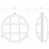 Astro Thurso Round | Wandlampe