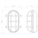 Astro Thurso Oval | Wall lamp