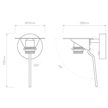 Astro Mitsu Wall | Wall lamp