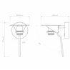Astro Mitsu Wall | Wandlampe