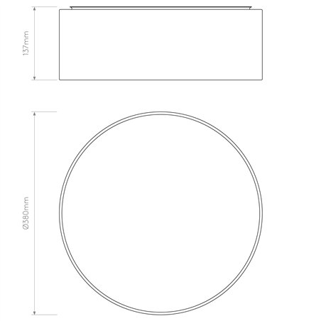 Astro Cambria 380 | Ceiling lamp