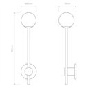 Astro Orb Single | Wall lamp