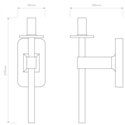 Astro Tacoma Single | Wall lamp