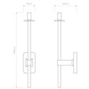 Astro Tacoma Single Grande | Wall lamp
