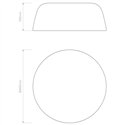Astro Taiko 400 | Ceiling lamp