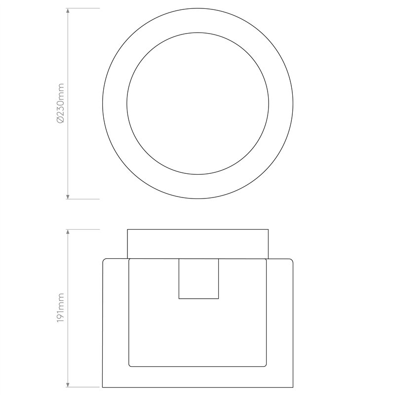 Astro Arezzo ceiling | Deckenlampe