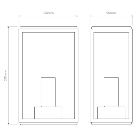Astro Homefield 130 | Wall lamp