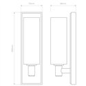 Astro Verona | Wall lamp