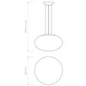 Astro Zeppo Pendant 400 | Suspension lamp