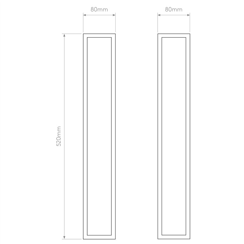 Astro Salerno 520 | Wandlampe