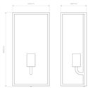 Astro Messina 200 | Wall lamp