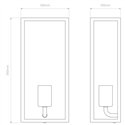 Astro Messina Sensor | Wall lamp