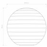 Astro Tacoma Ribbed Glass