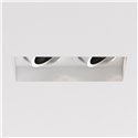 Astro Trimless Square Twin Adjustable | Recessed spot