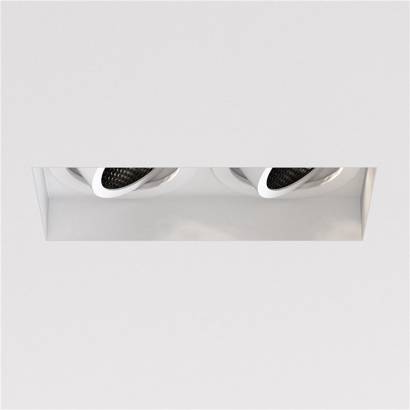 Astro Trimless Square Twin Adjustable | Einbauspot