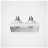 Astro Trimless Square Twin Adjustable | Einbauspot