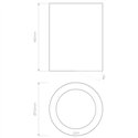 Astro Osca Round 140 Adjustable | Ceiling lamp